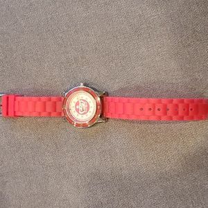 Juicy Couture pink jelly watch